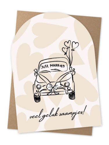 Kaart just married NUA6-10