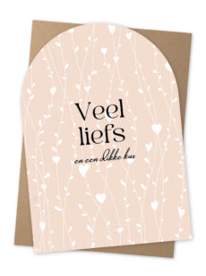 Kaart veel liefs NUA6-05