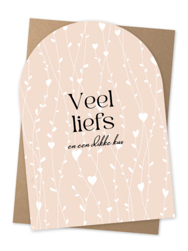 Kaart veel liefs NUA6-05