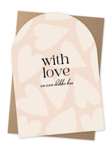 Kaart with love NU-14