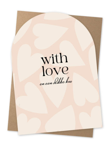 Kaart with love NU-14
